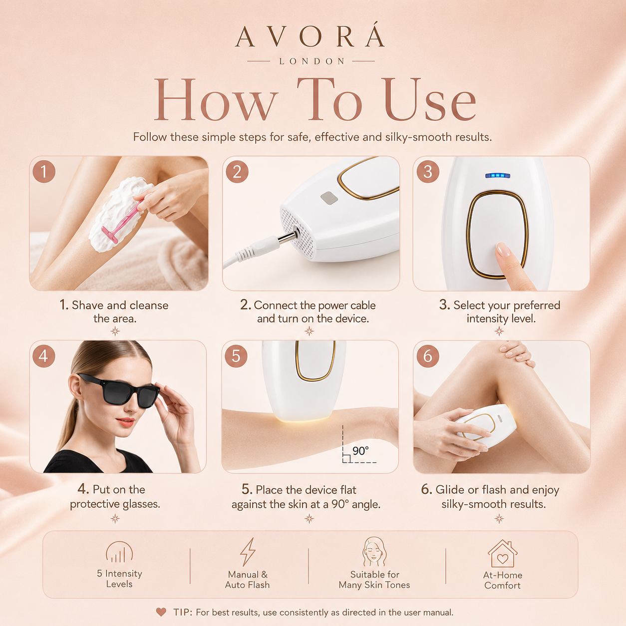 LumiSmooth IPL Hair Removal Device