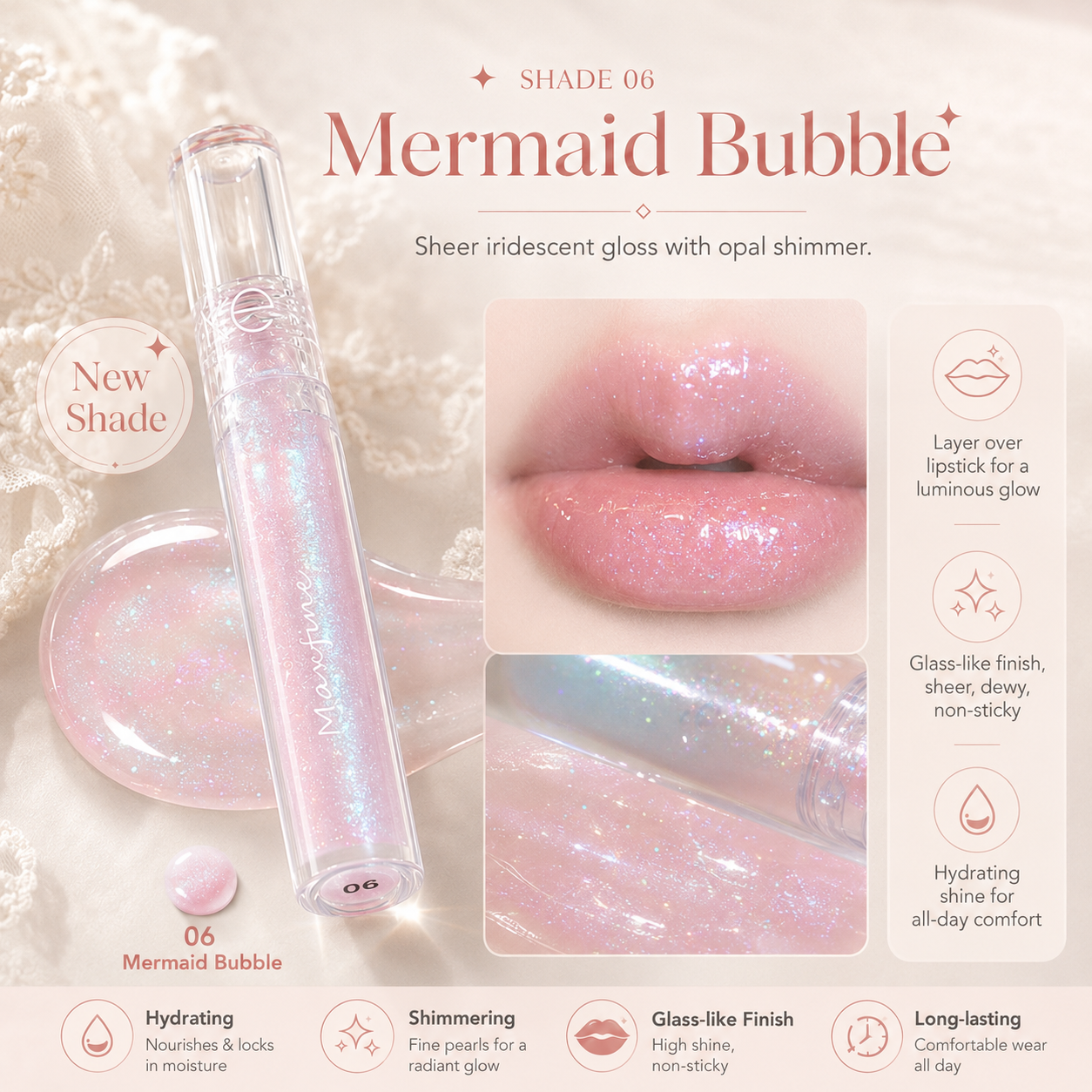 GlassLip™ Shimmer Gloss