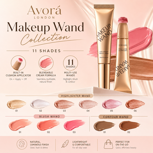 GlowWand™ — 3-in-1 Cream Blush, Contour & Highlighter