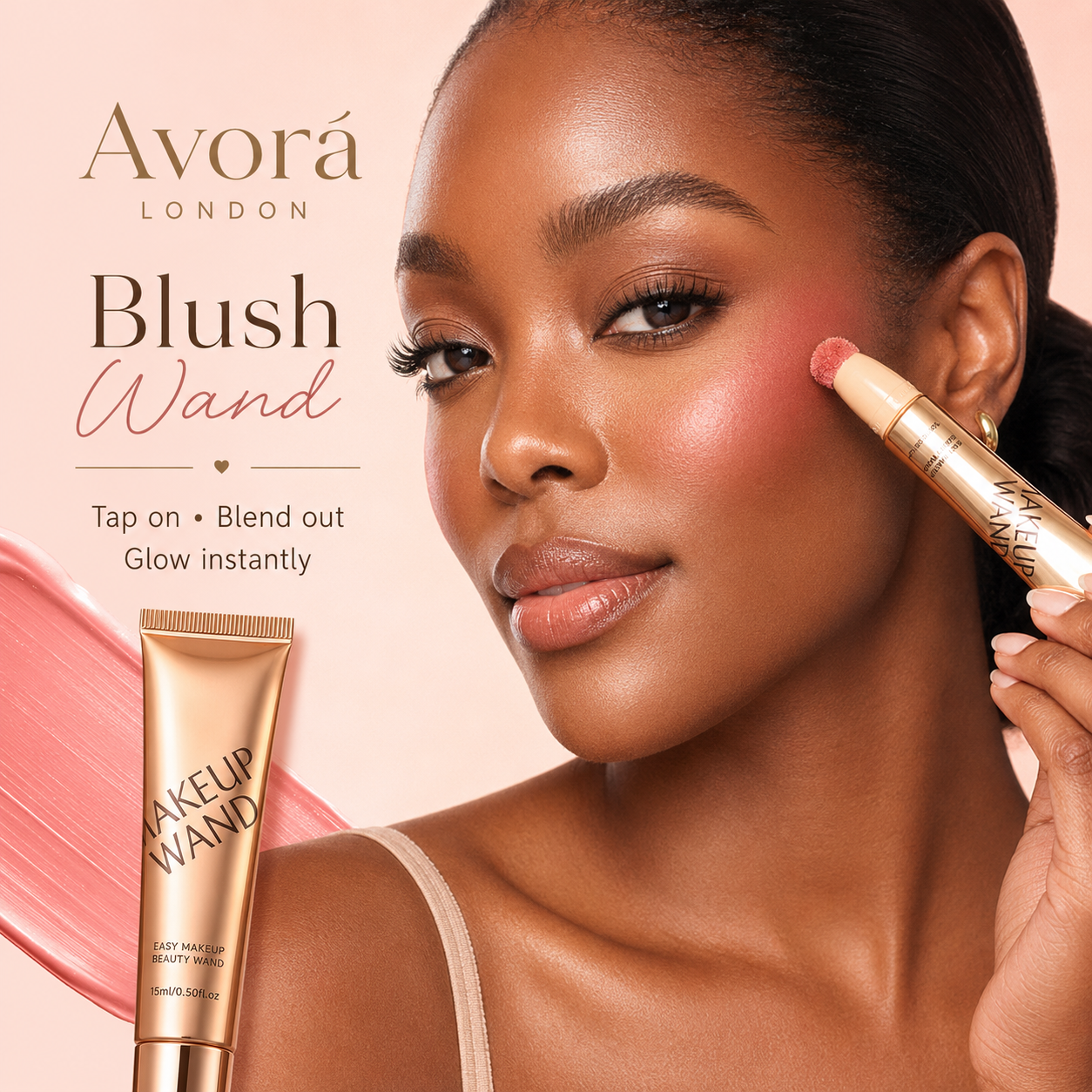 GlowWand™ — 3-in-1 Cream Blush, Contour & Highlighter