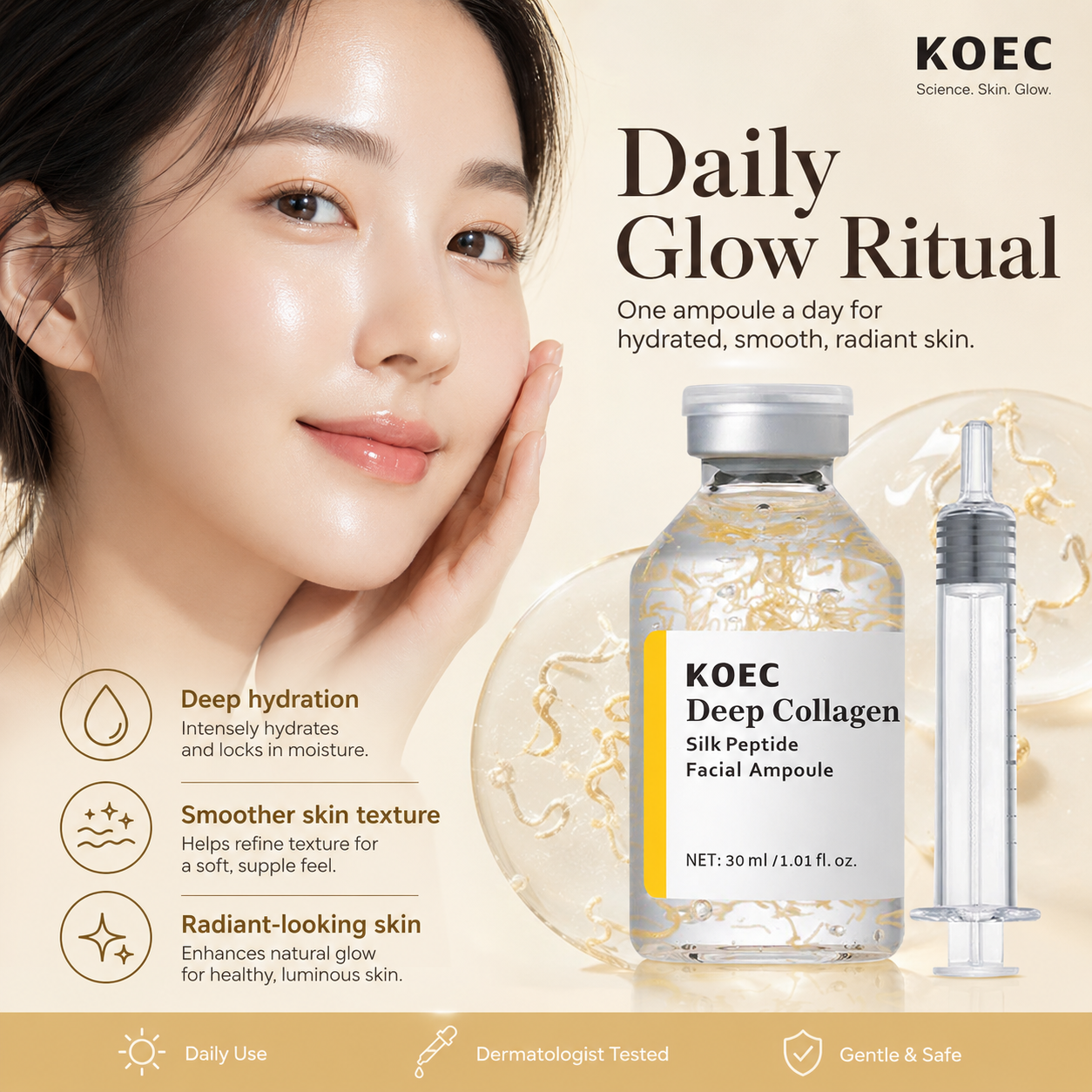 DewDrop™ Collagen Peptide Serum