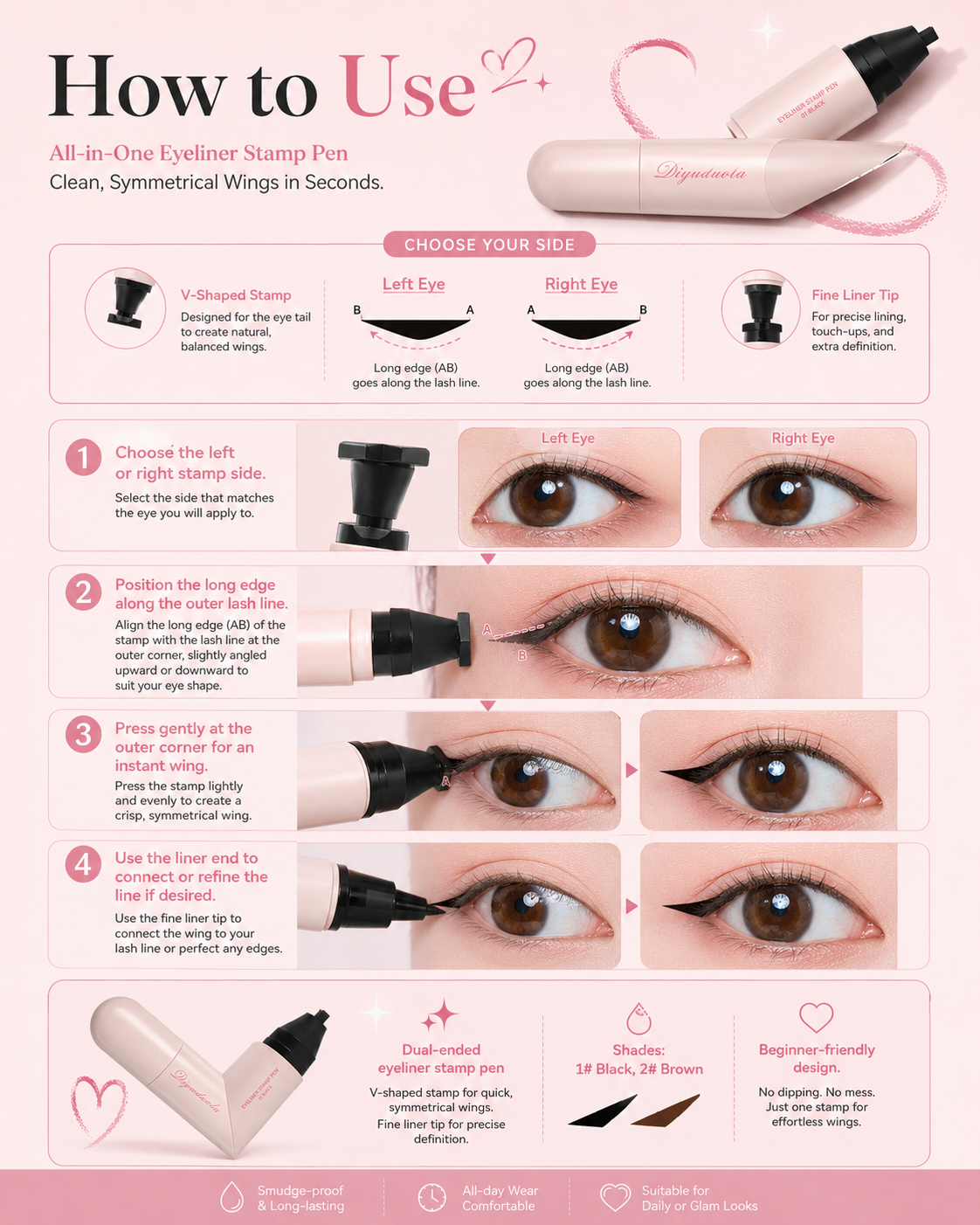 OneStamp™ Cat-Eye Liner